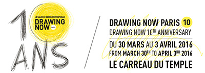 Drawing Now Art Fair - Bandeau des 10 ans