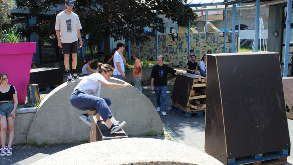 Parkour & Cartographie - Trystan Hamon - Performare Ateliier ESADHaR