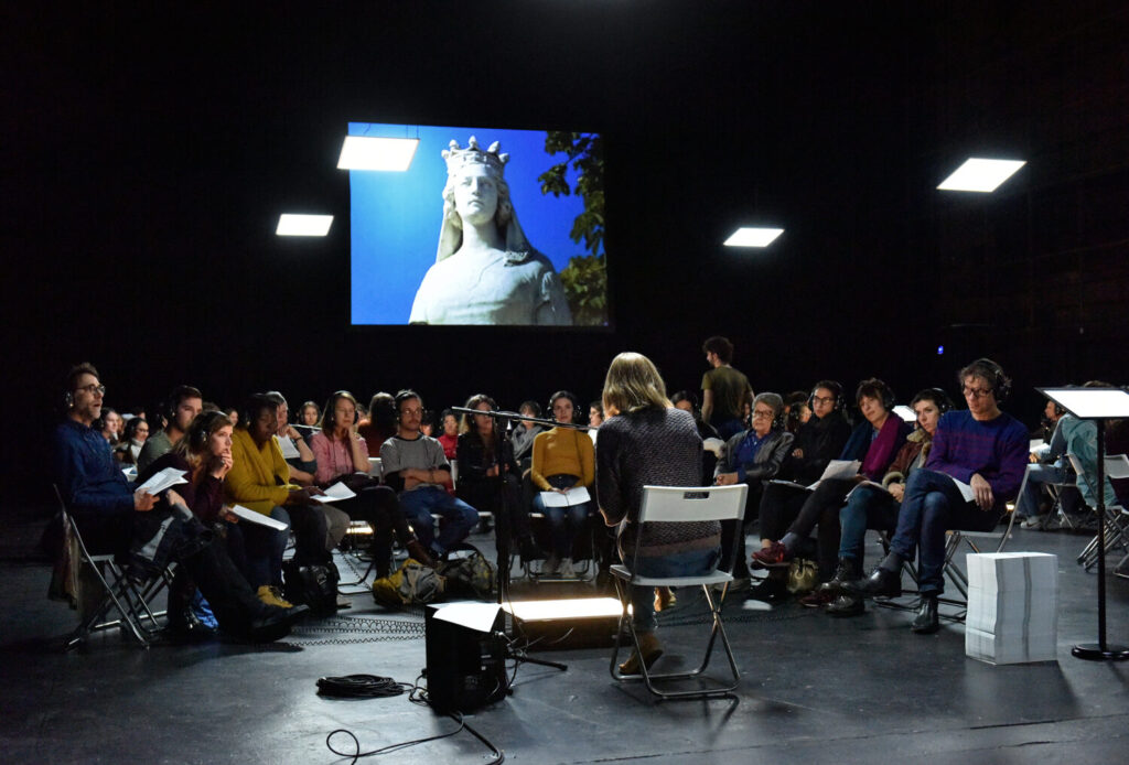 Reconstitution : Le Procès de Bobigny - Émilie Rousset et Maya Boquet - T2G © Ph. Lebruman 2019