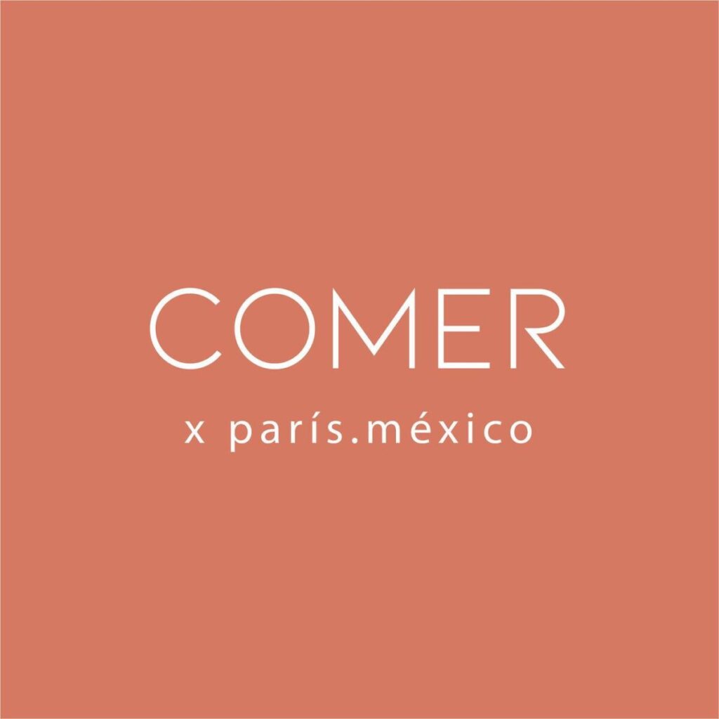 Logo COMER parís.méxico